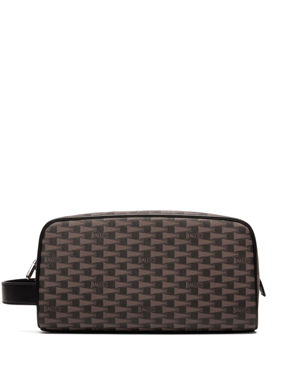 Bally Pennant 洗漱包 - 褐色