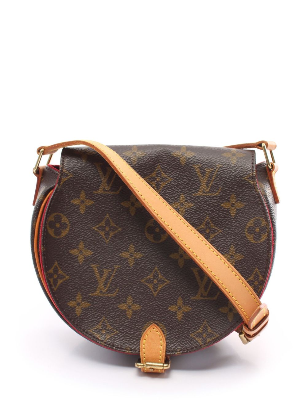 Louis Vuitton Pre-Owned Tambourine 单肩包（2004年典藏款） - 褐色