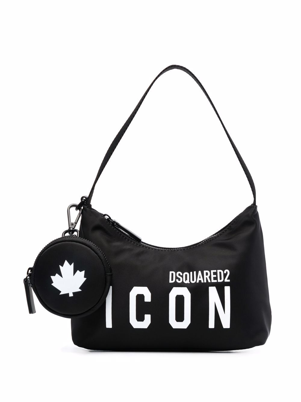 DSQUARED2 D2次方 Icon 多小袋单肩包 - 黑色