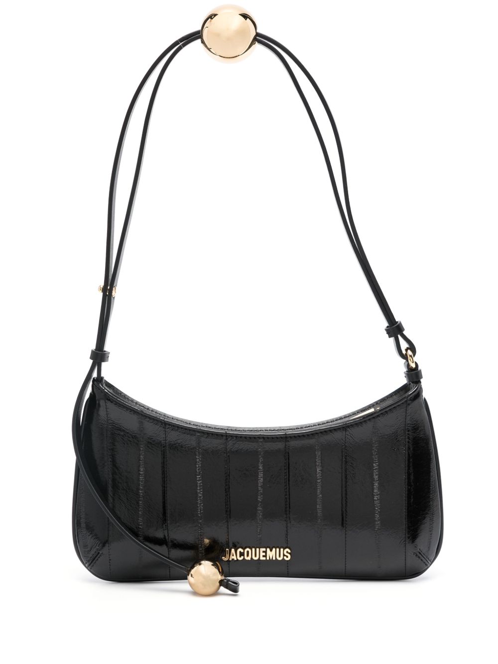 Jacquemus Le Bisou Perle 单肩包 - 黑色