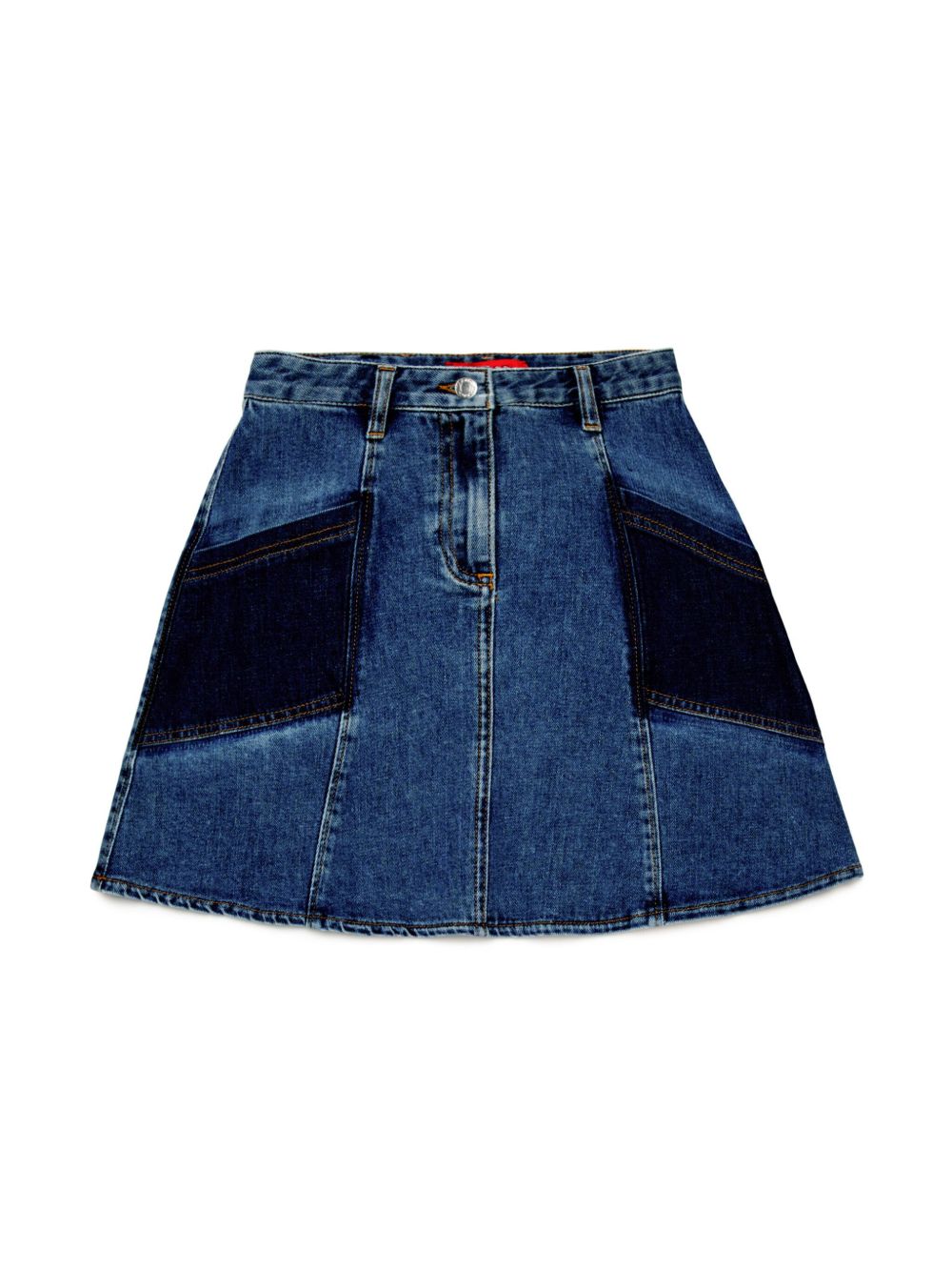 MAX&Co. Kids 及膝牛仔半身裙 - 蓝色
