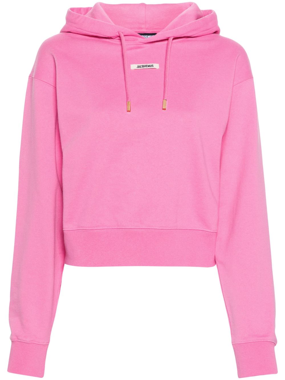 Jacquemus Le Hoodie Gros Grain 棉上衣 - 粉色