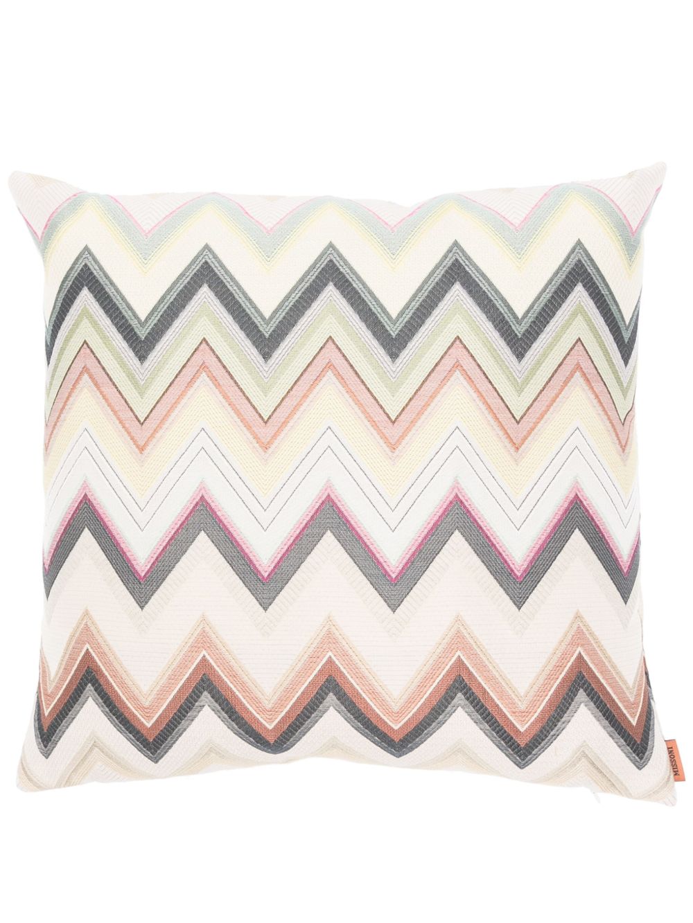 Missoni Home Agadir Z字形图案抱枕（40厘米 x 40厘米） - 中性色