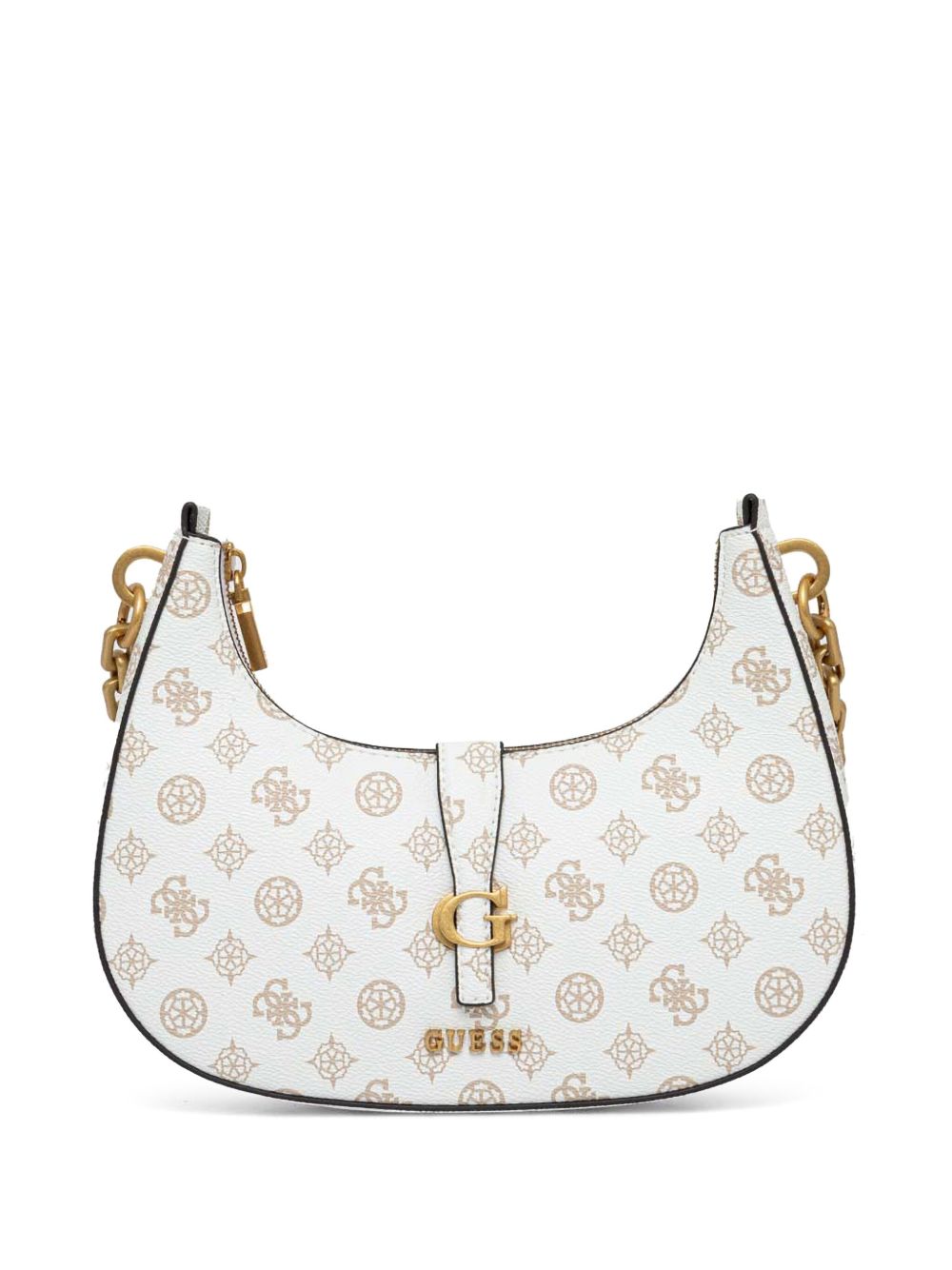 GUESS USA Kuba 单肩包 - 白色