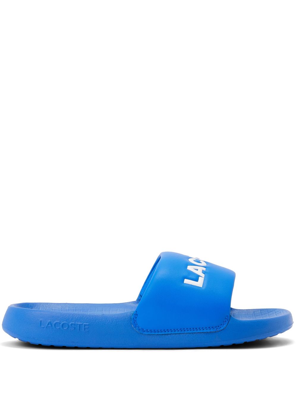 Lacoste Serve Slide 1.0 人字拖 - 蓝色