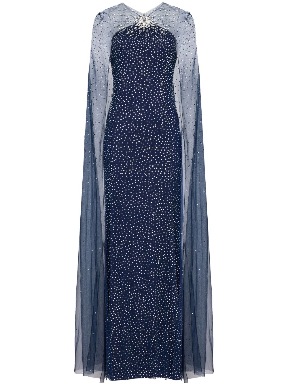 Jenny Packham Mabel 礼服 - 蓝色