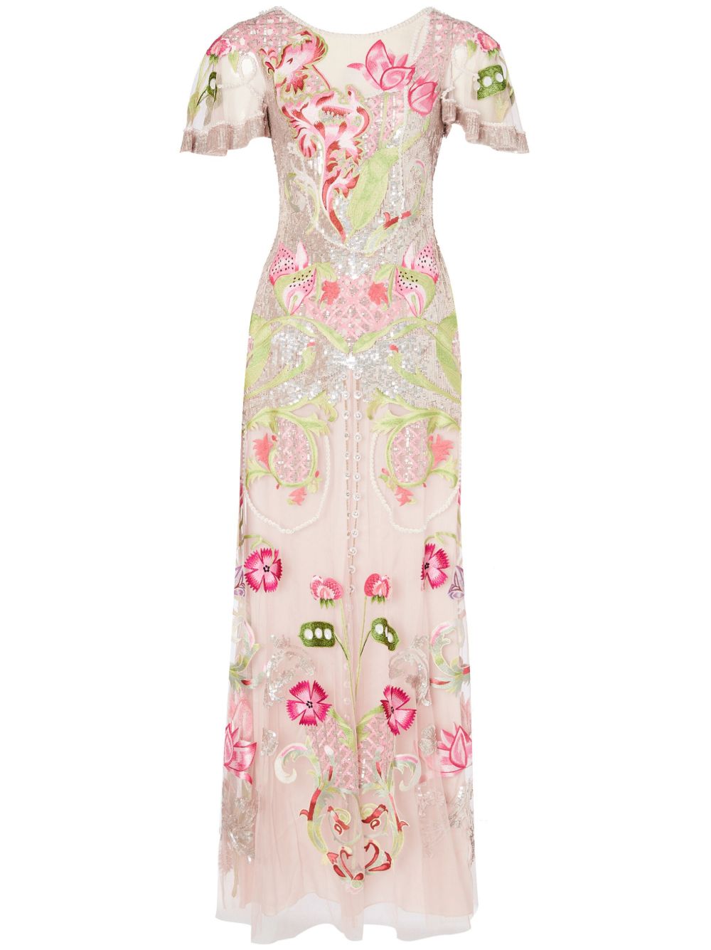 Temperley London Ostuni 连衣裙 - 中性色