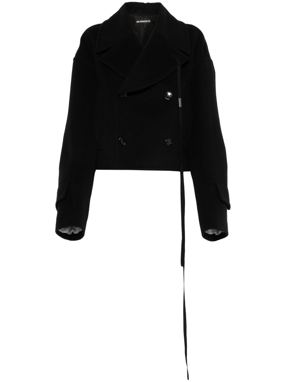 Ann Demeulemeester Davin 外套 - 黑色
