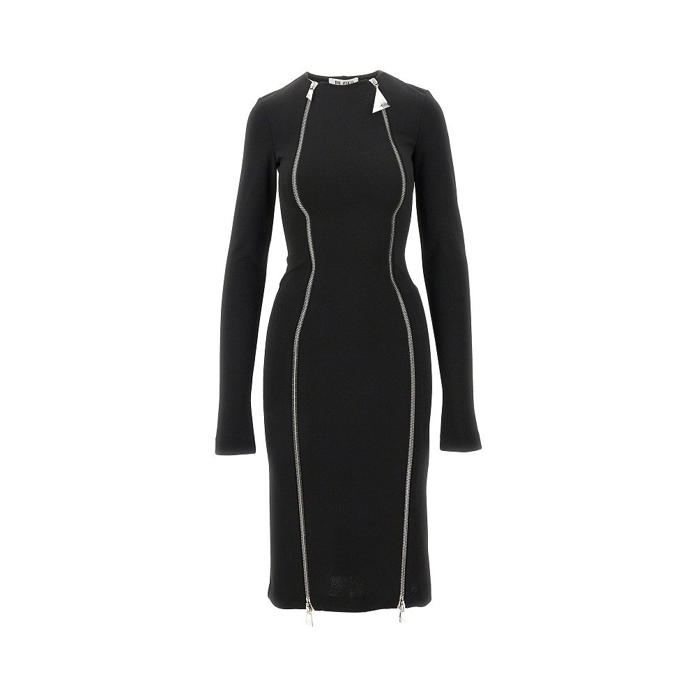 THE ATTICO Double zip midi dress Woman 40