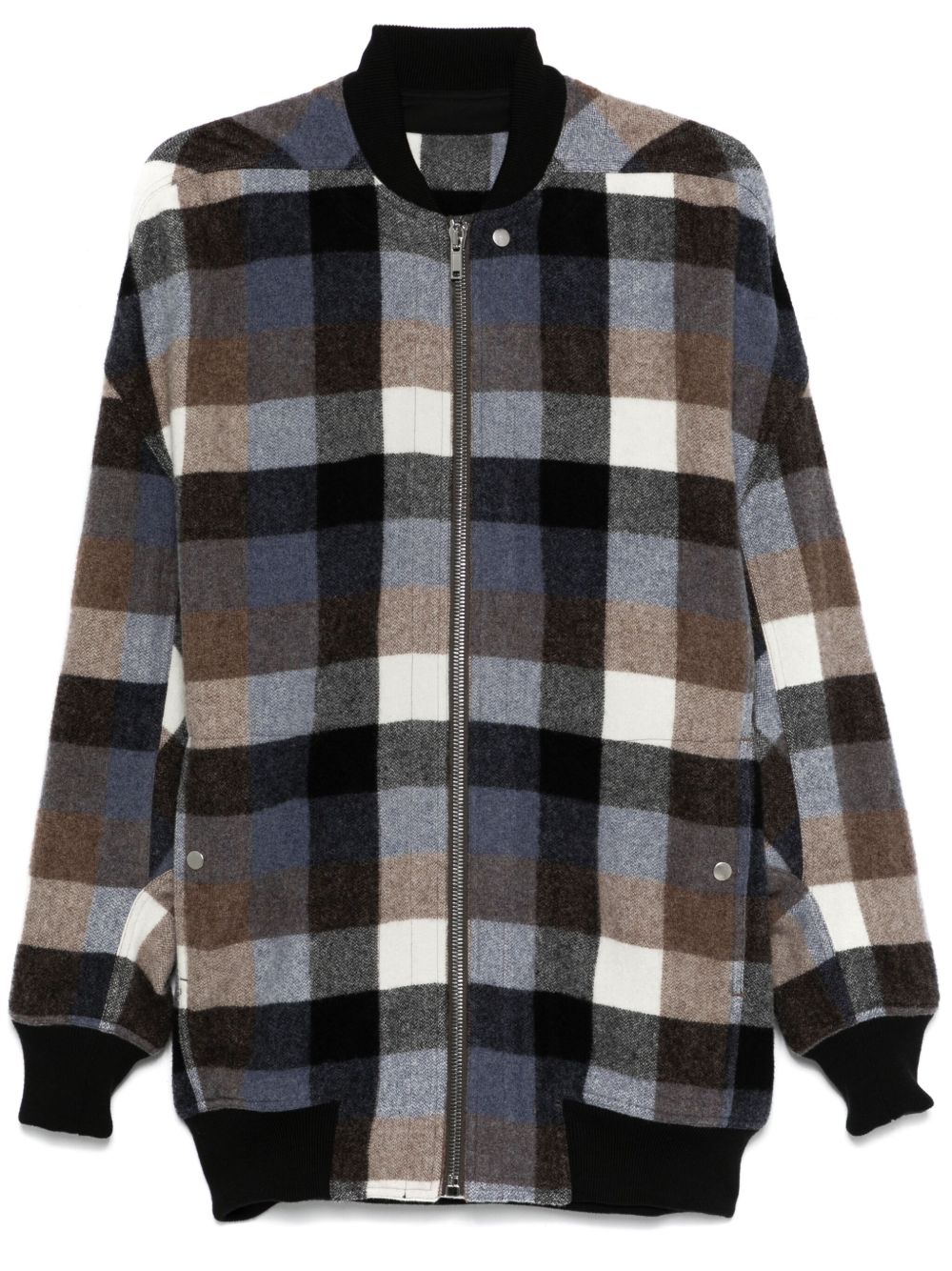 Rick Owens Jumbo Peter Flight 夹克 - 蓝色
