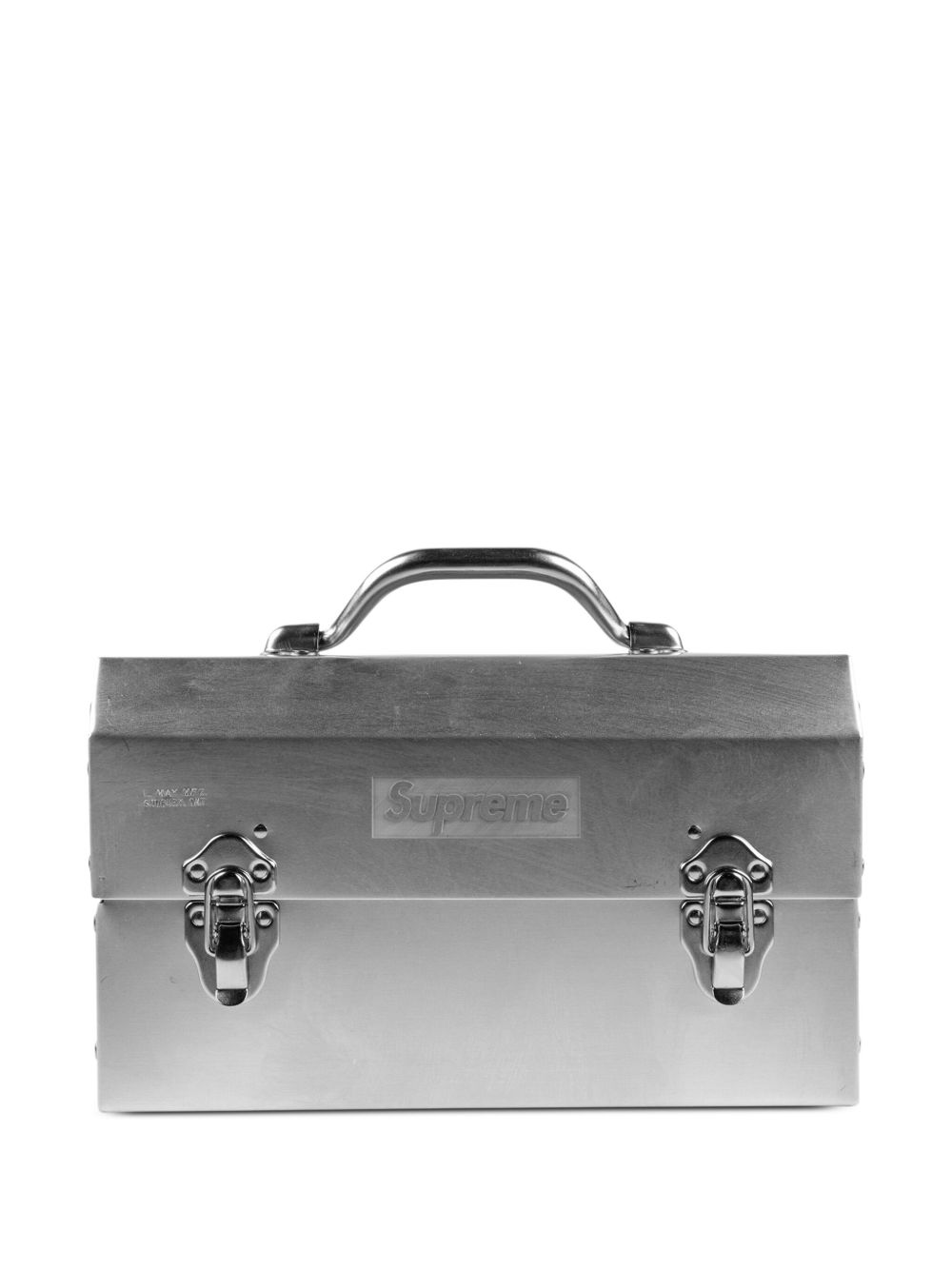 Supreme x L. May MFG Inc. Miner 午餐盒 - 银色