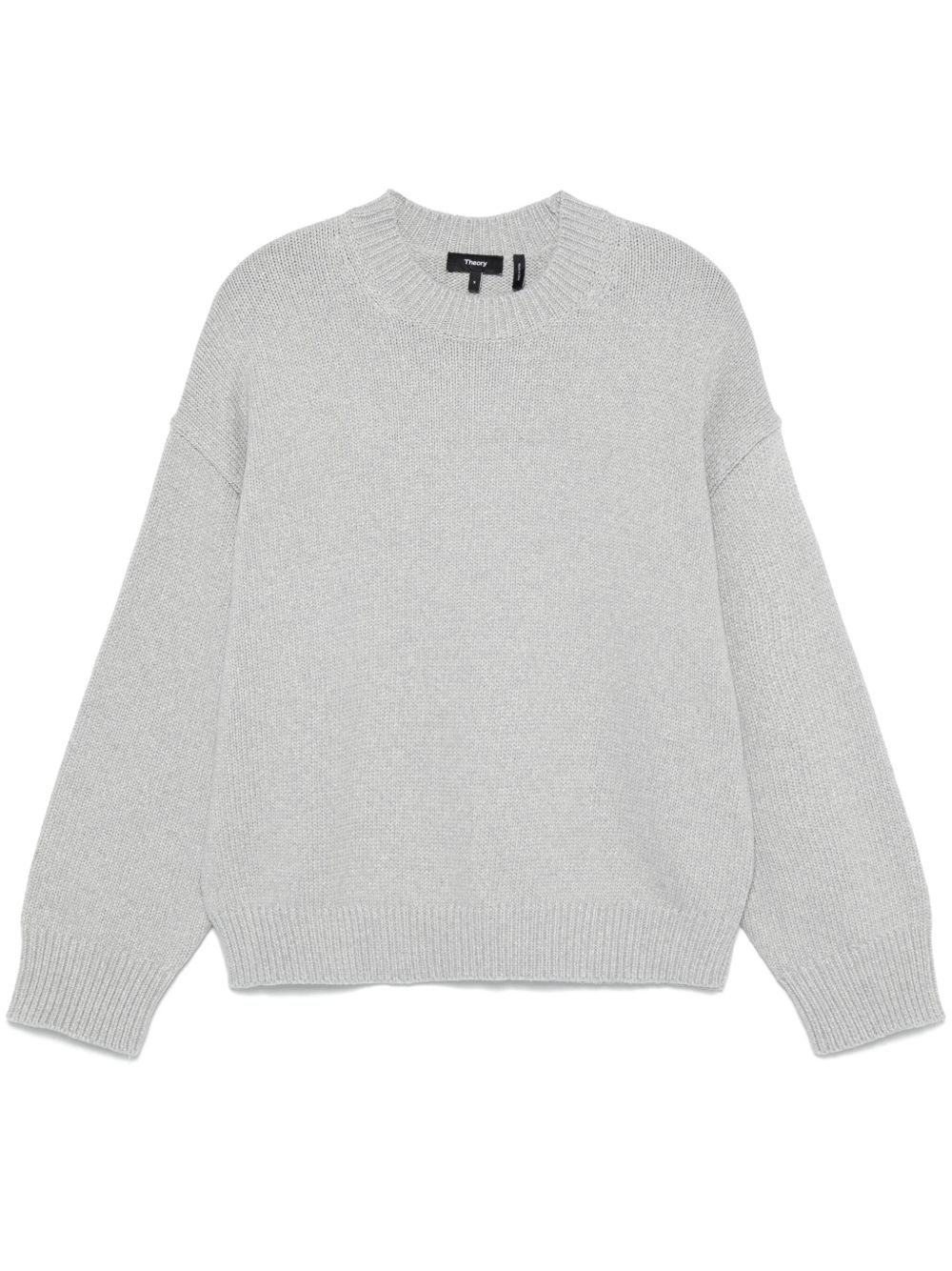 Theory crew-neck sweater - 灰色