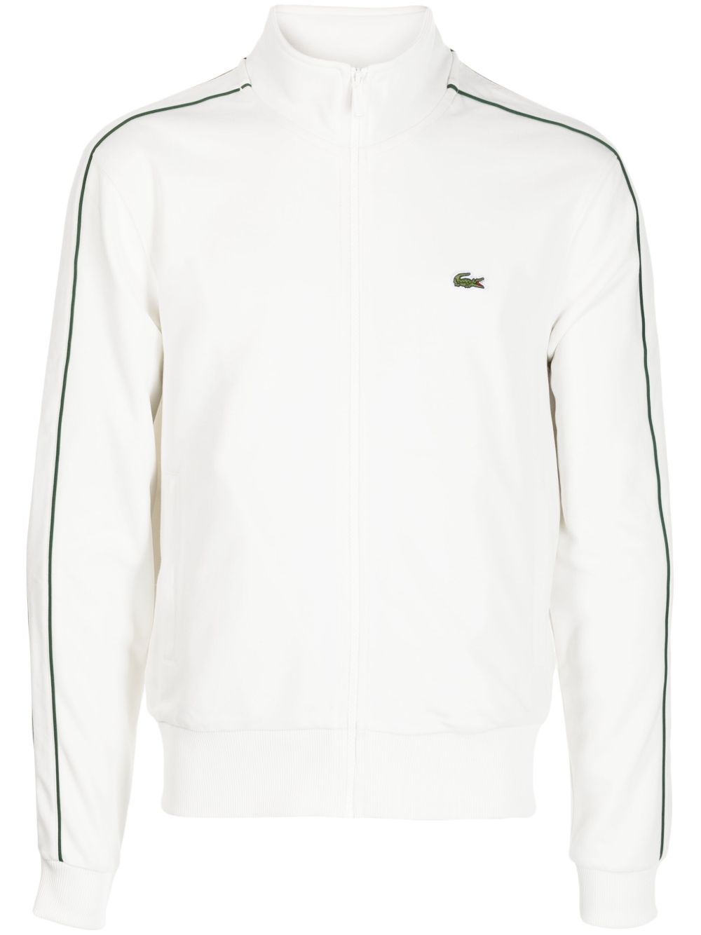 Lacoste Original Paris 珠地布编织夹克 - 白色