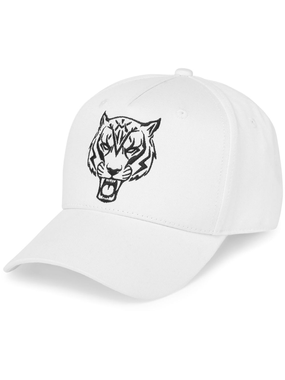 Plein Sport Tiger 棒球帽 - 白色