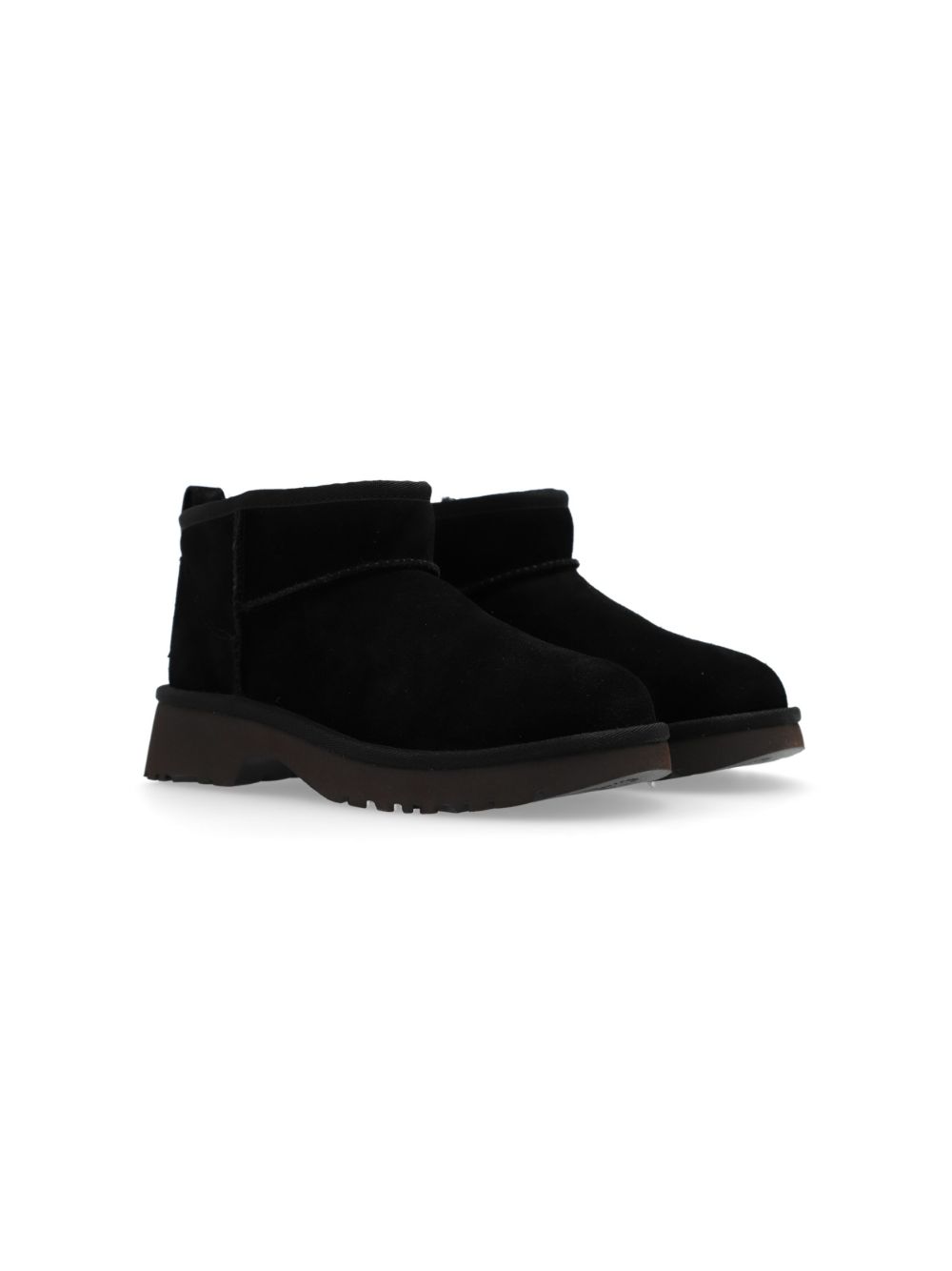 UGG Kids ltra Mini New Heights 及踝靴 - 黑色