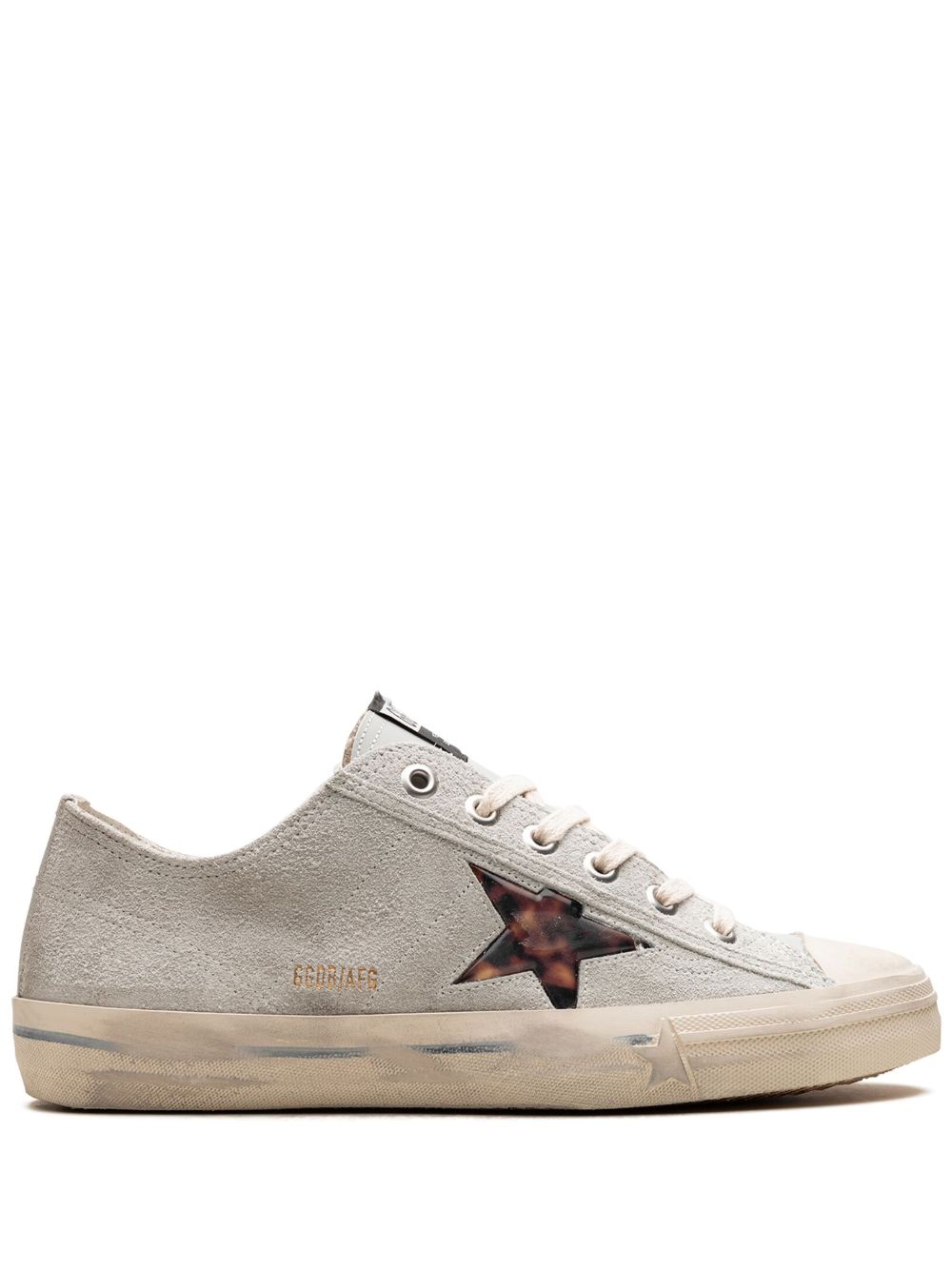 Golden Goose V-Star Ice/Brown/Black 运动鞋 - 灰色