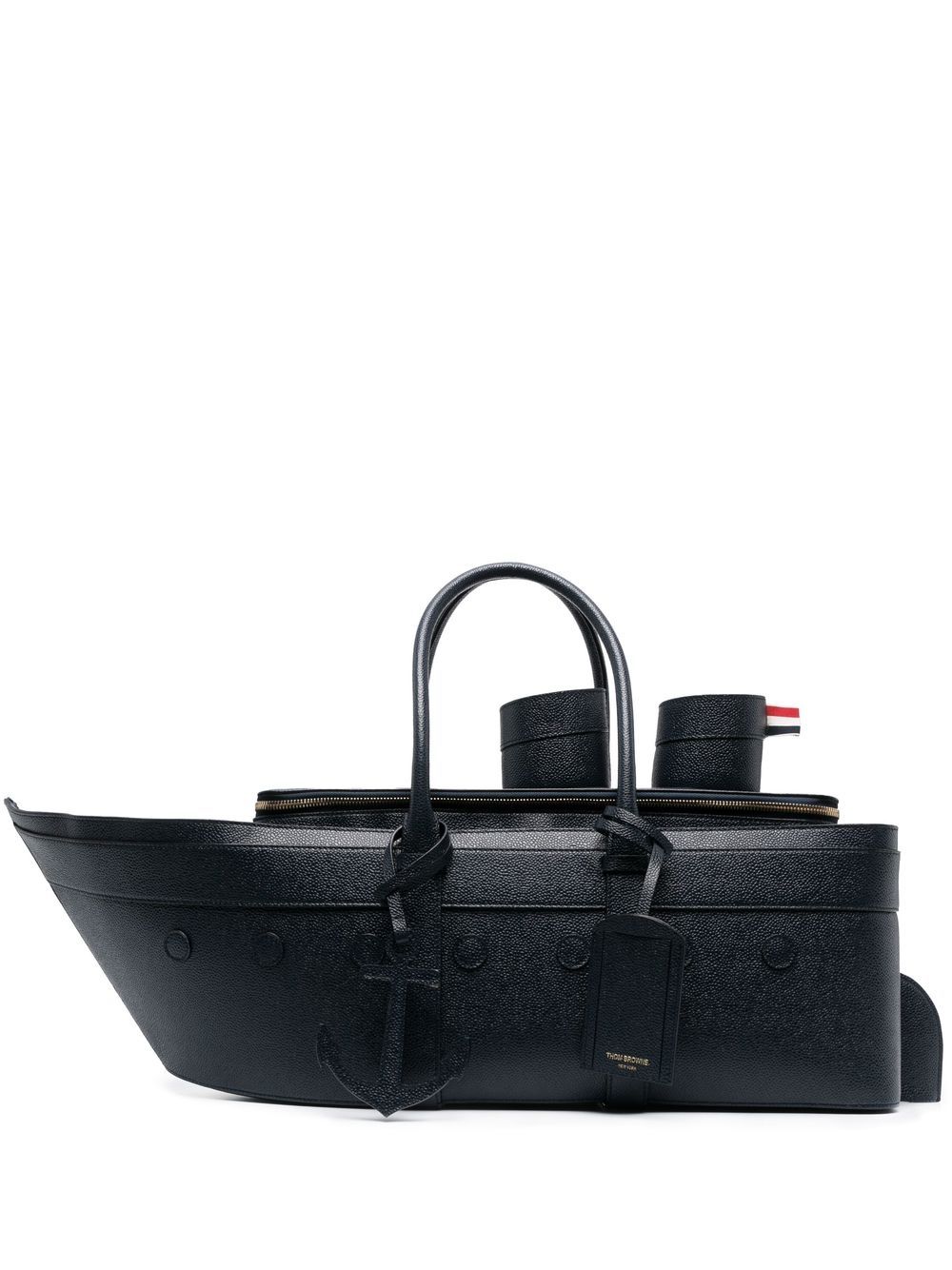 Thom Browne Cruise Liner 手提包 - 蓝色