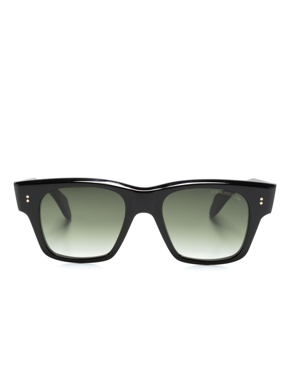 Cutler & Gross 9690 方框太阳眼镜 - 黑色