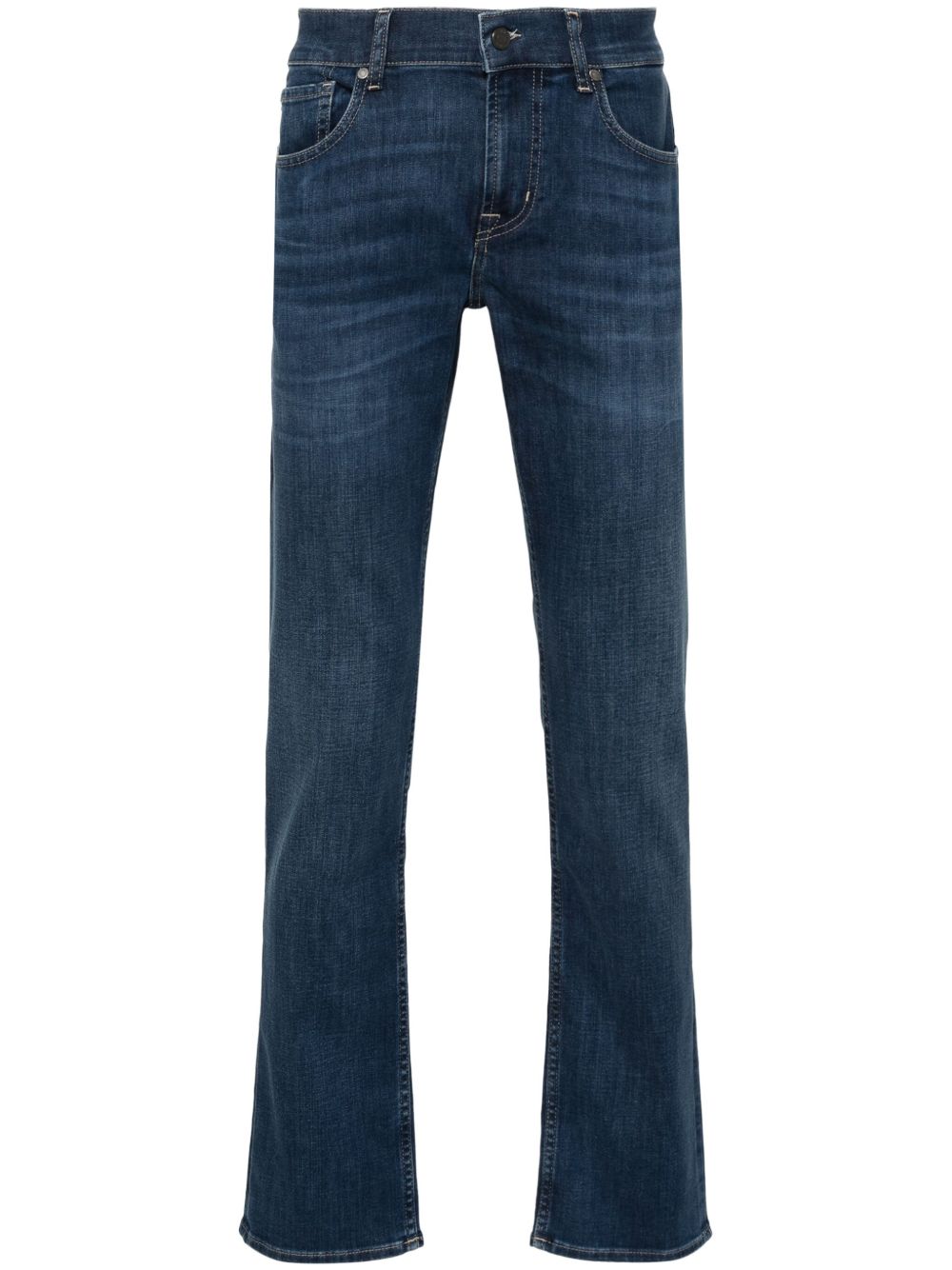 7 For All Mankind Slimmy 修身牛仔裤 - 蓝色
