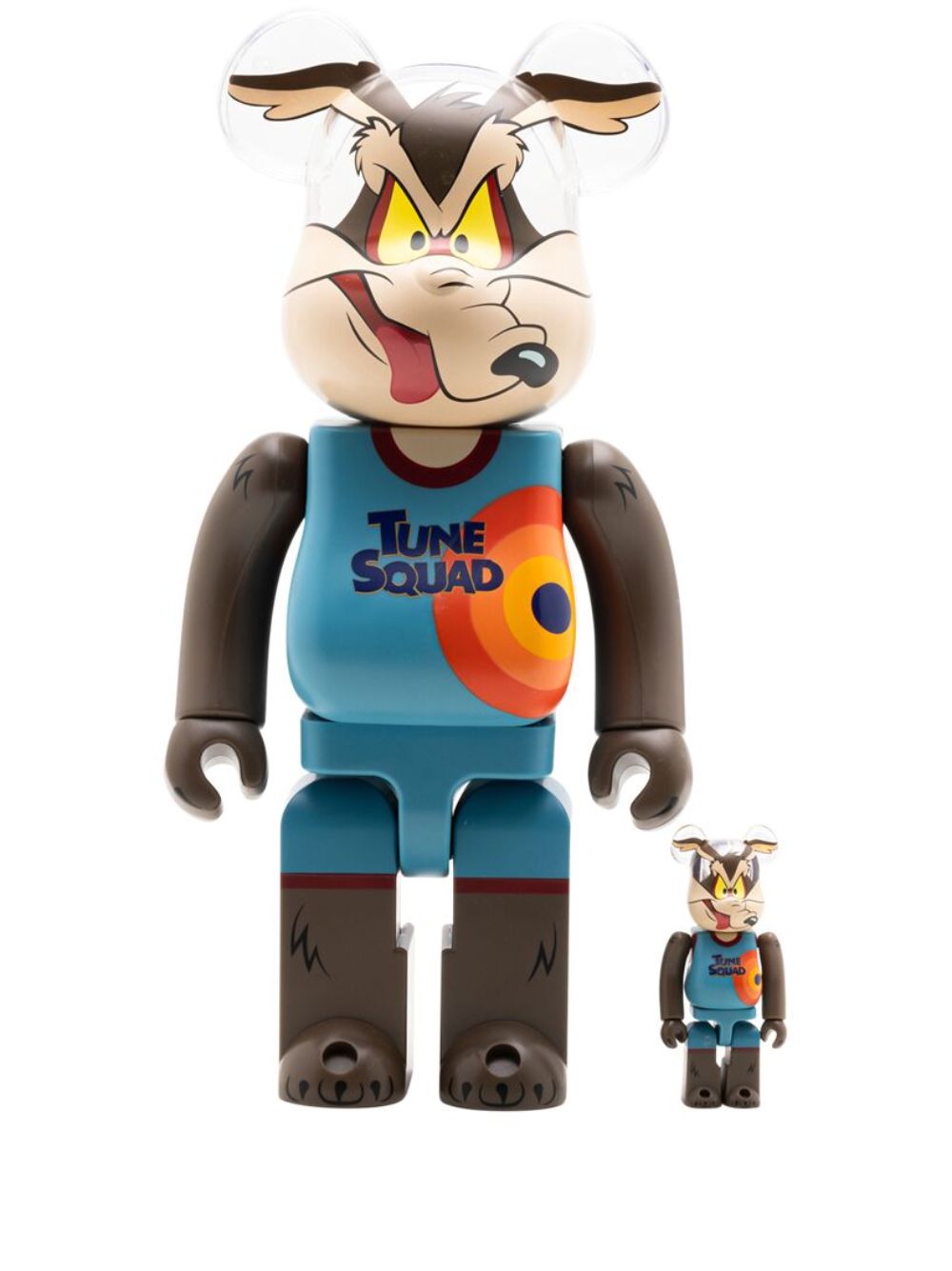 MEDICOM TOY Wile E. Coyote Space Jam: A New Legacy BE@RBRICK 100% 400% 玩具套装 - 褐色