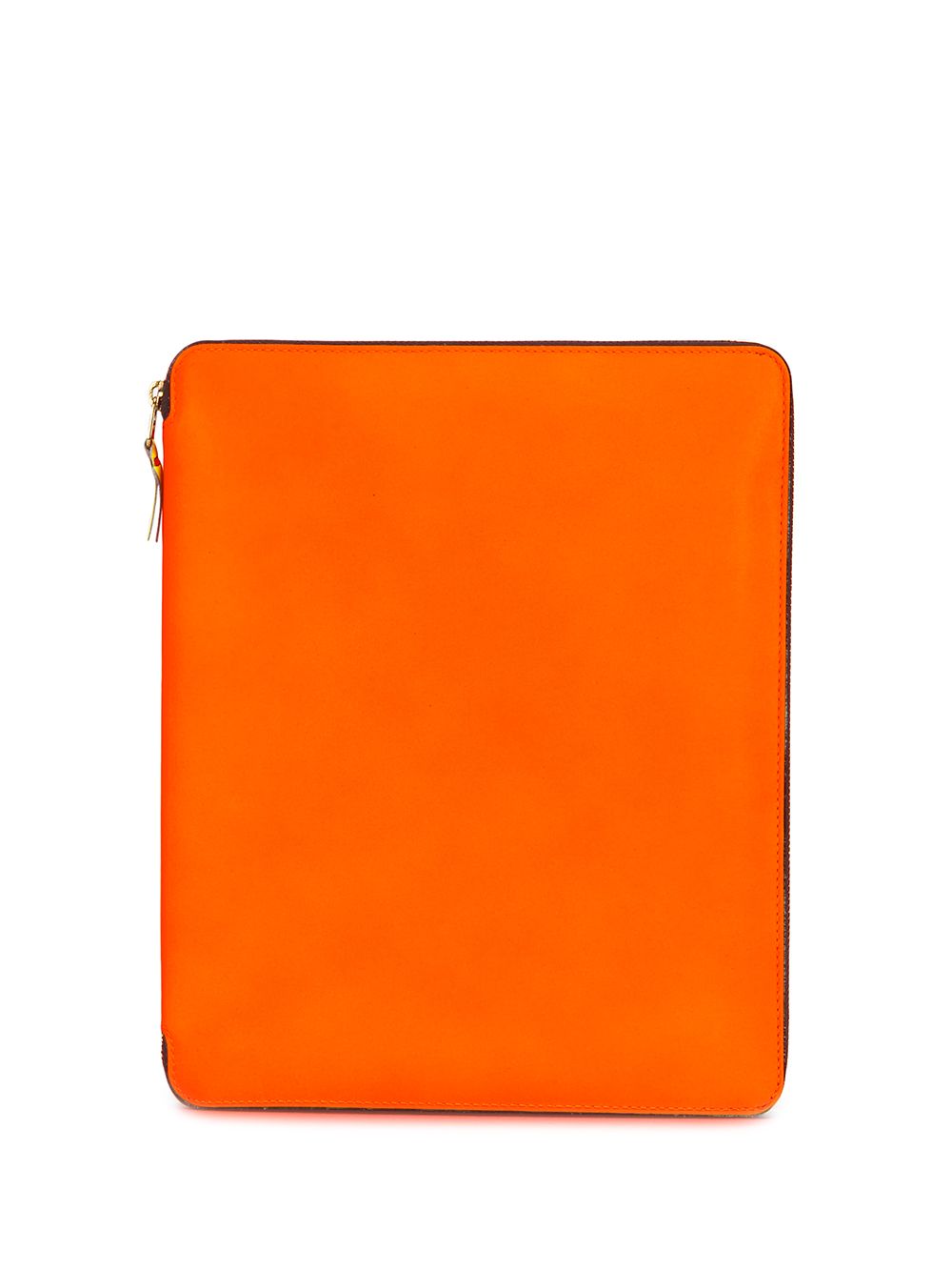 Comme Des Garçons Wallet 拼色拉链钱包 - 橘色