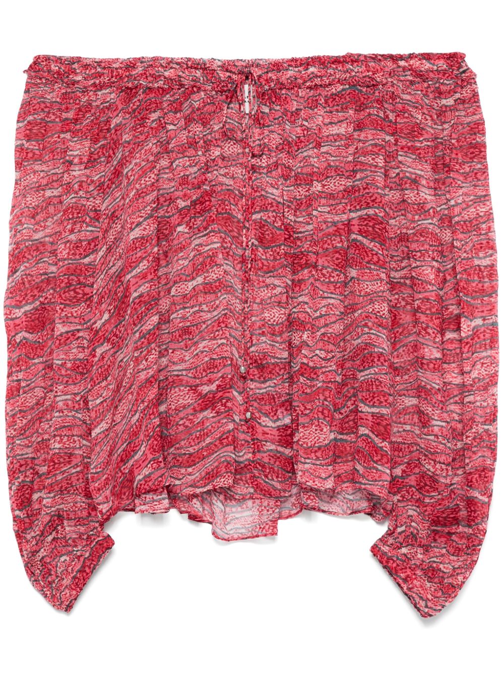 MARANT ÉTOILE Vutti blouse - 红色