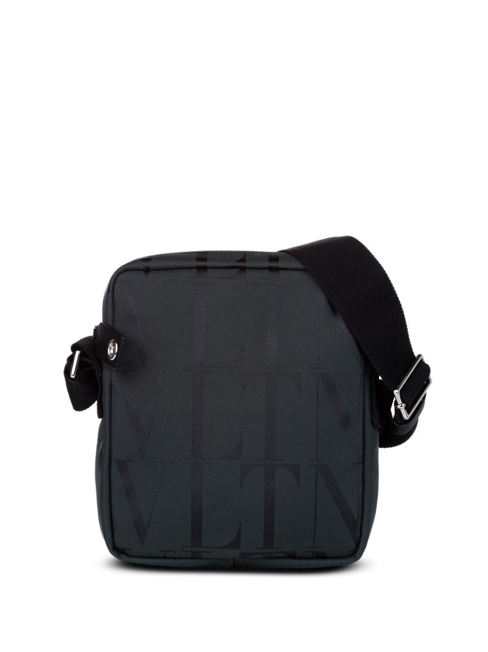 Valentino Garavani Pre-Owned 华伦天奴 VLTN 印花斜挎包 - 灰色