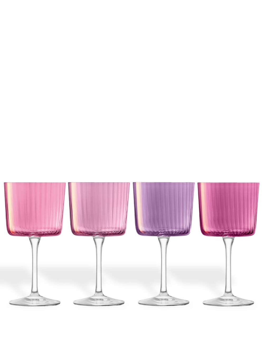 LSA International Gems wine glasses (set of four) - 粉色
