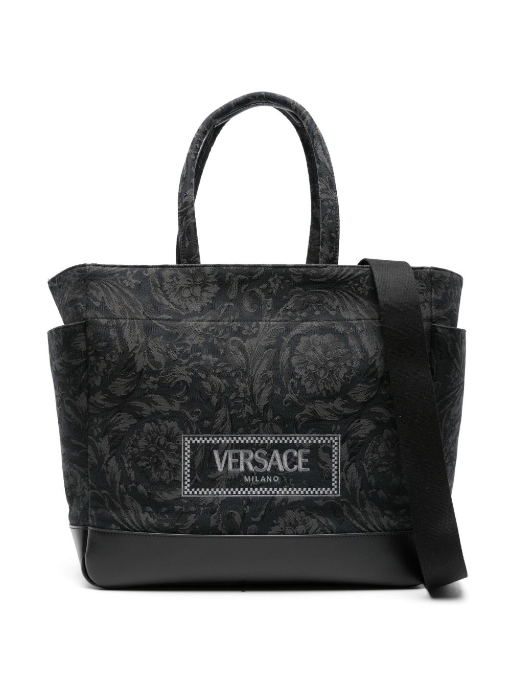 Versace Kids Barocco Athena Baby 母婴包 - 黑色