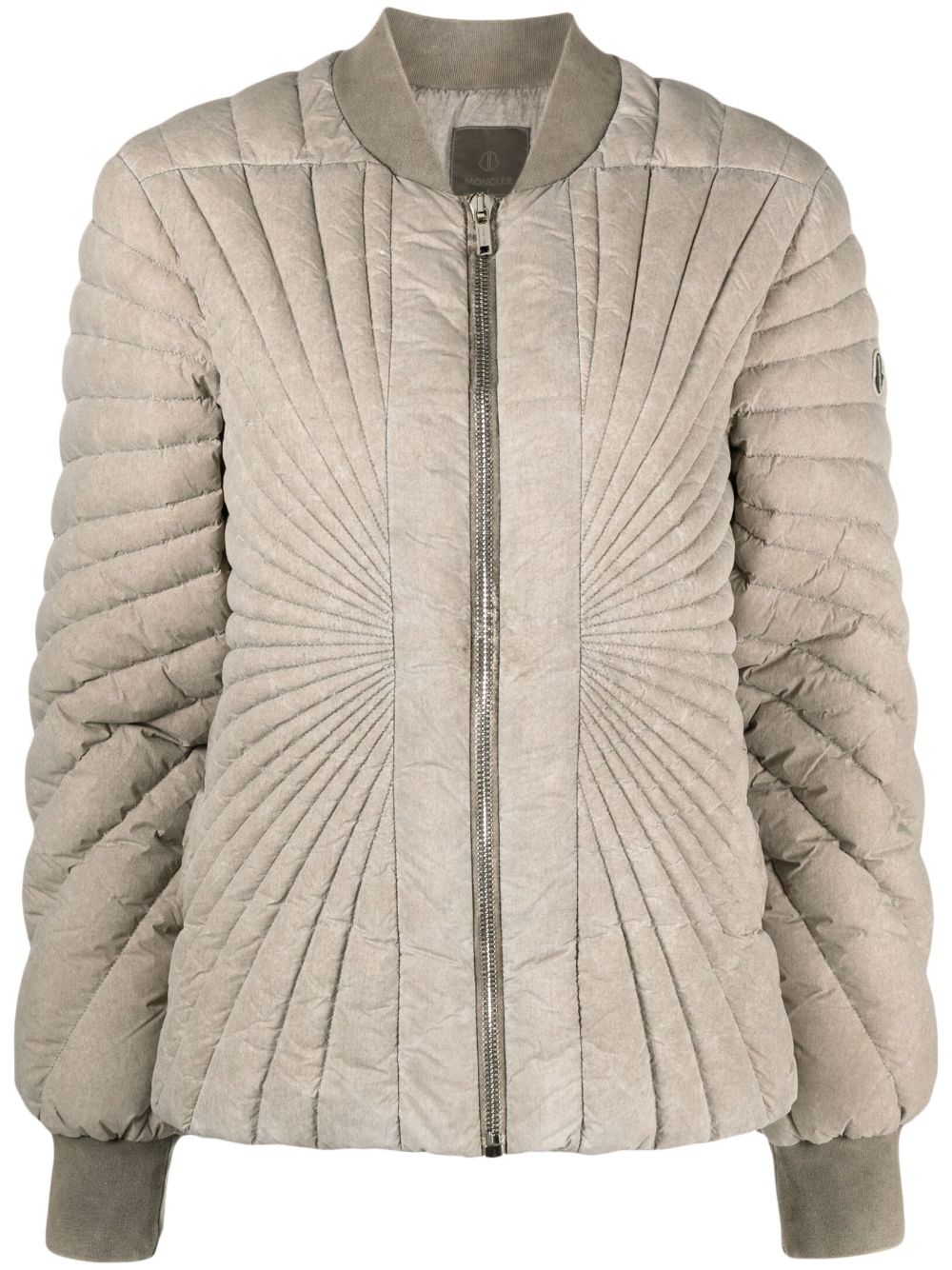 Moncler + Rick Owens Radiance Flight 填充飞行员夹克 - 中性色