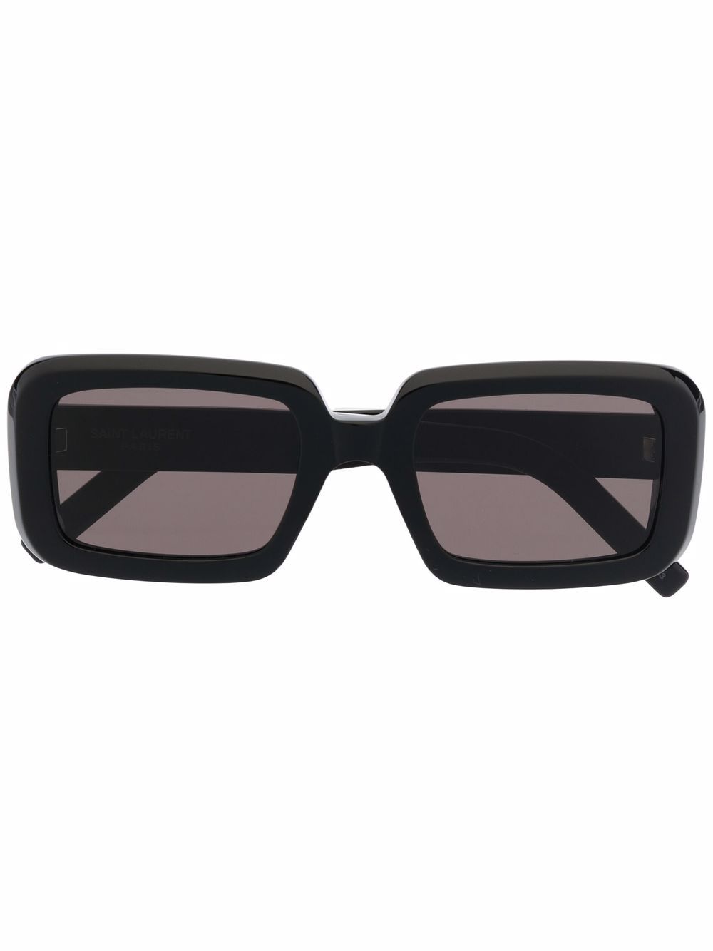 Saint Laurent Eyewear 圣罗兰眼镜系列 圣罗兰 长方形框太阳眼镜 - 黑色