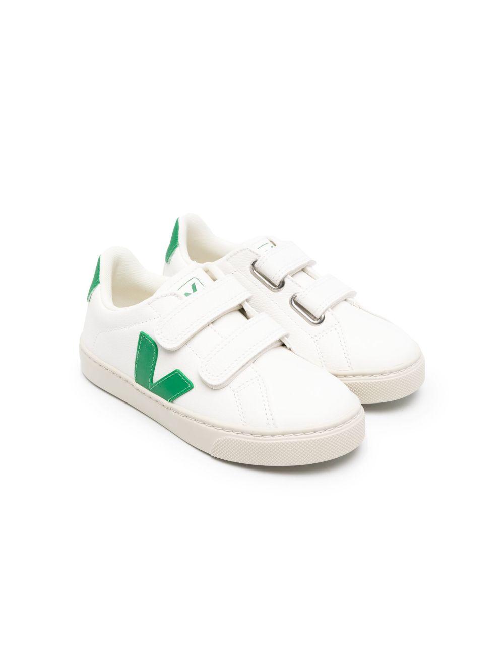VEJA Kids Esplar 魔术贴运动鞋 - 白色