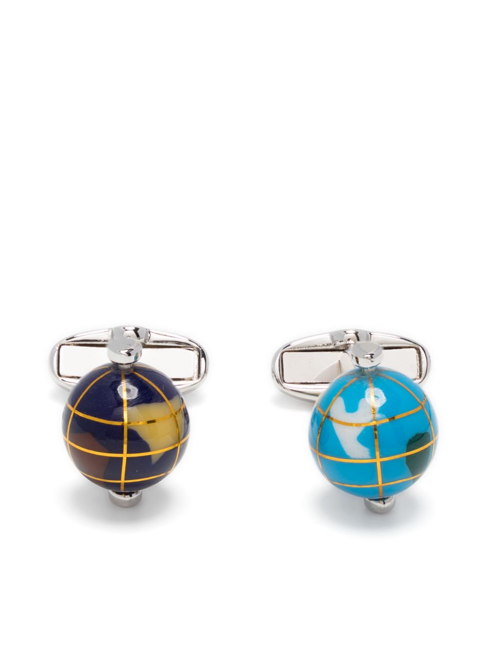 Paul Smith Globe 袖扣 - 蓝色