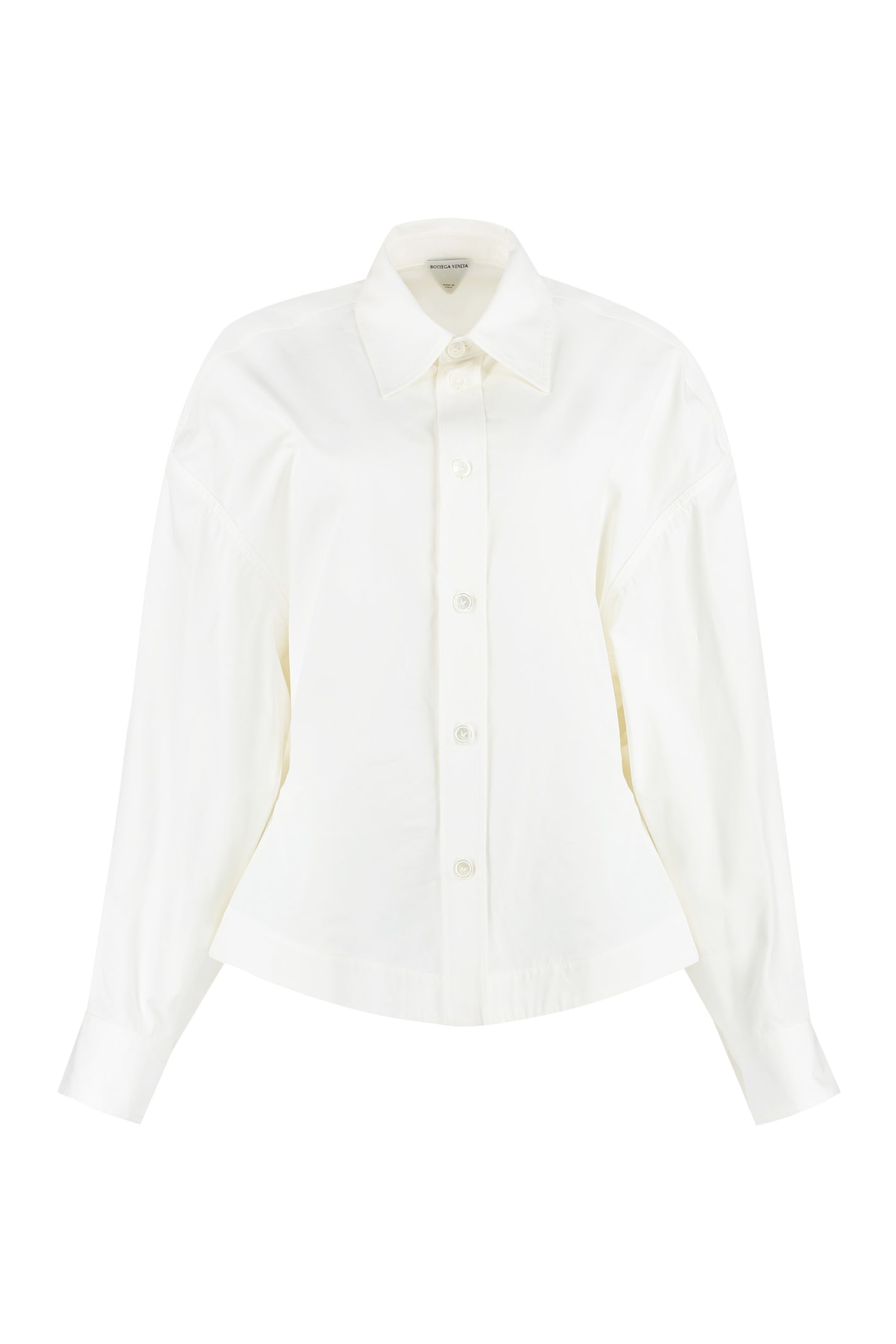 Bottega Veneta Long Sleeve Cotton Shirt