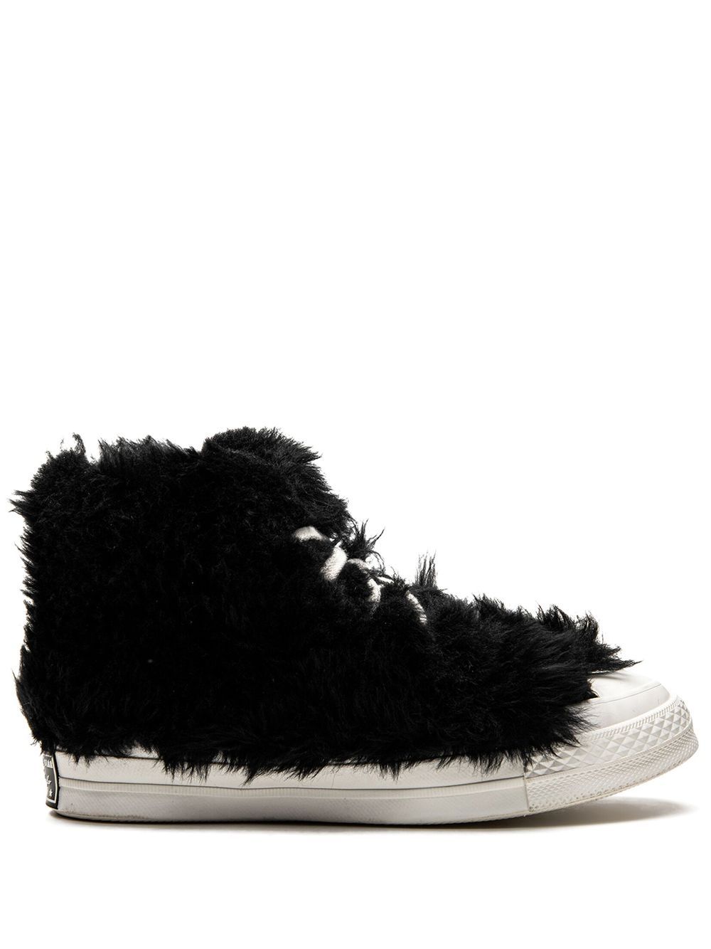 Converse x Ambush Chuck 70 Fuzzy High 运动鞋 - 黑色