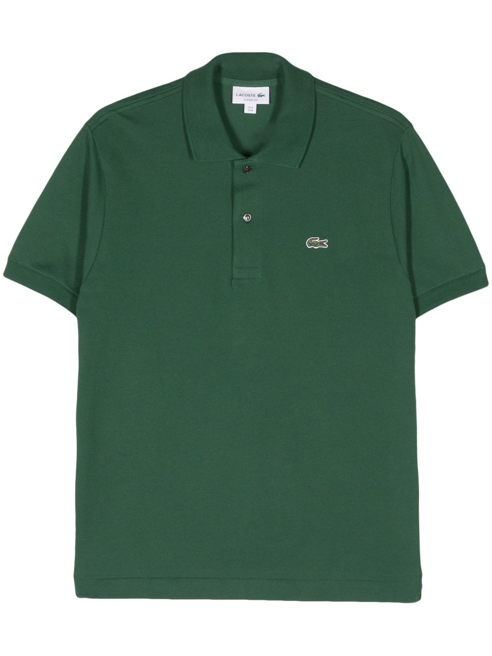 Lacoste logo细节polo衫 - 绿色