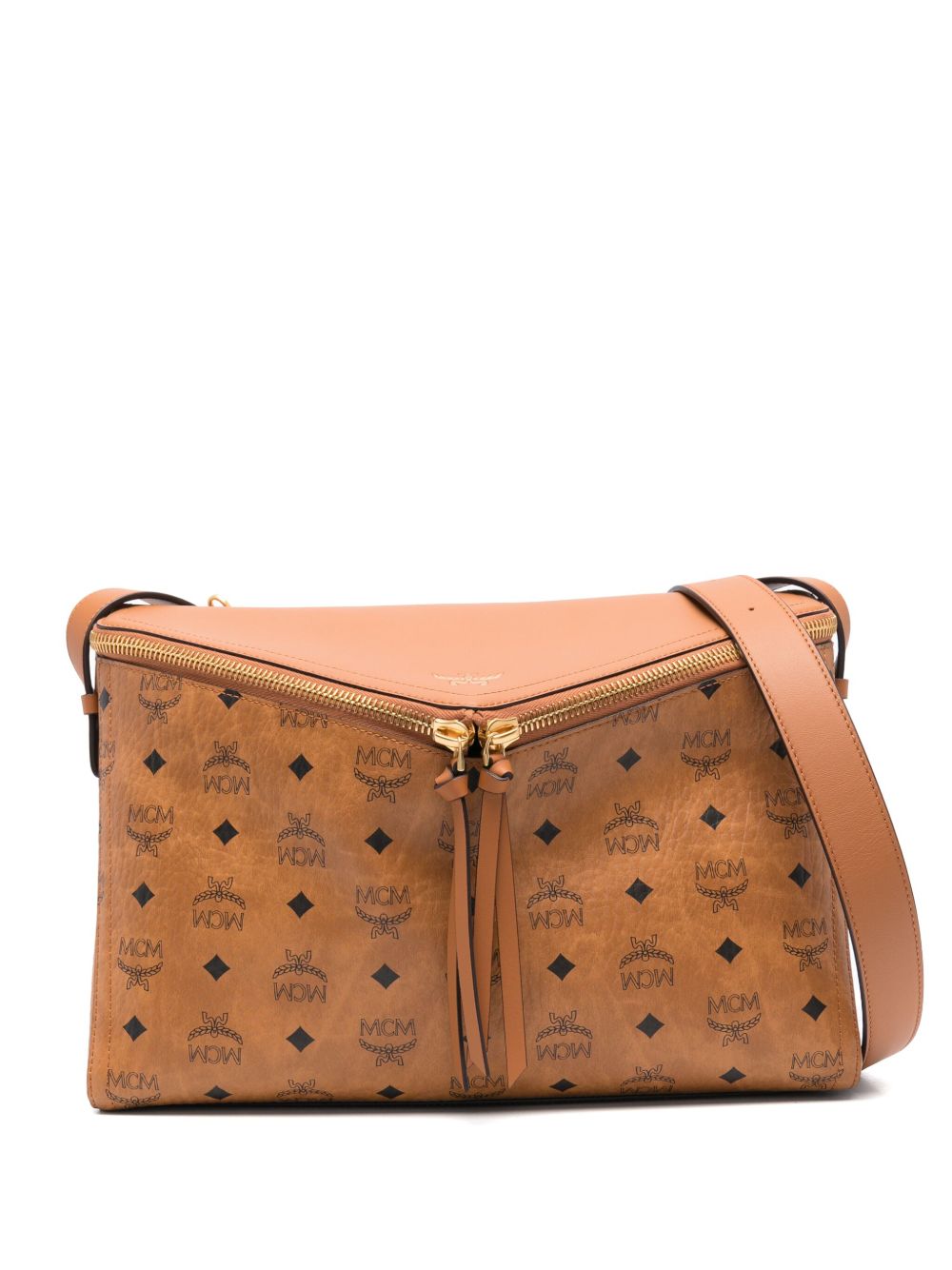 MCM Diamant 单肩包 - 褐色