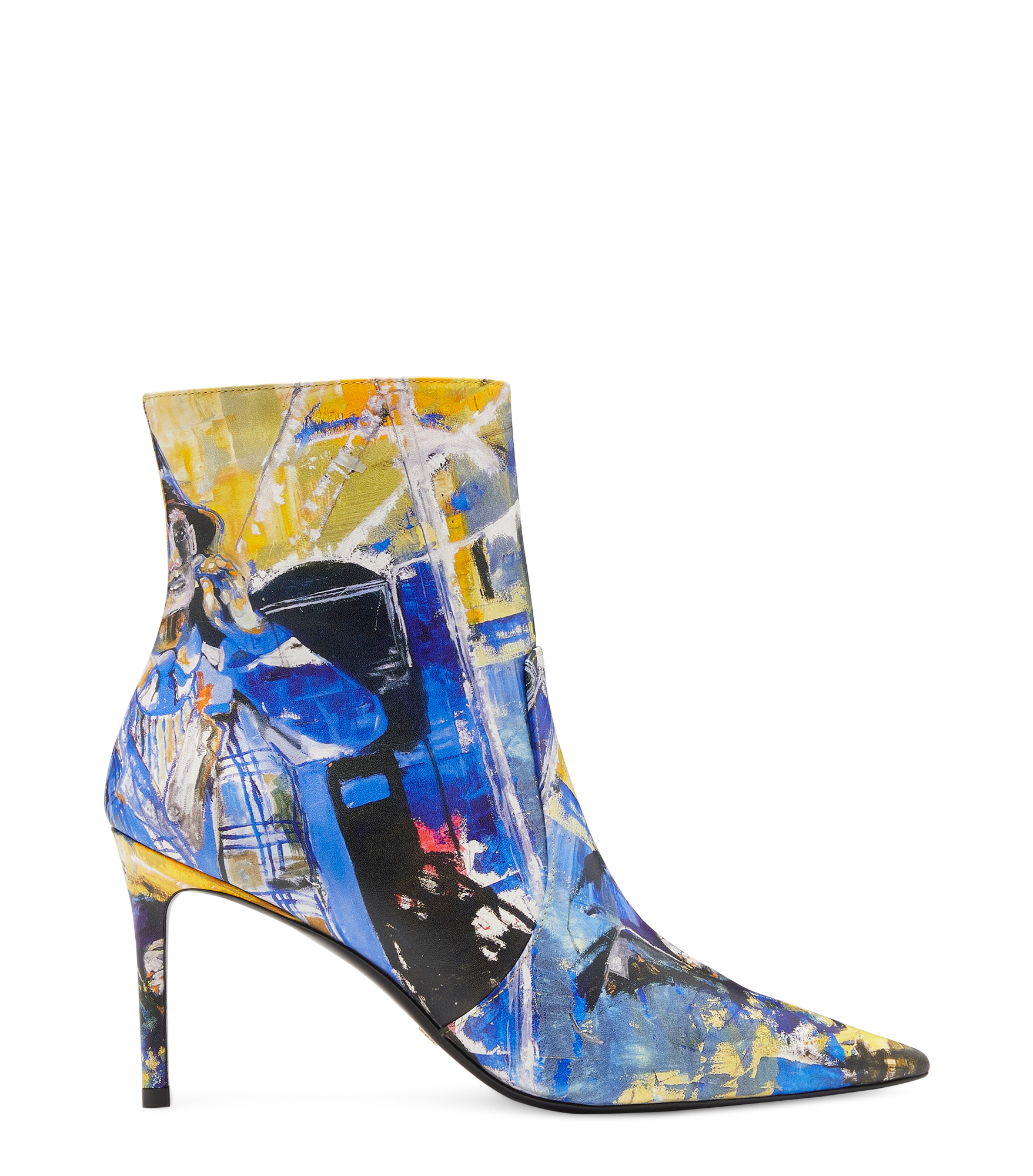 Stuart Weitzman Sw X Kidsuper Stuart 85 Zip Bootie - Woman Boots And Booties Blue 37