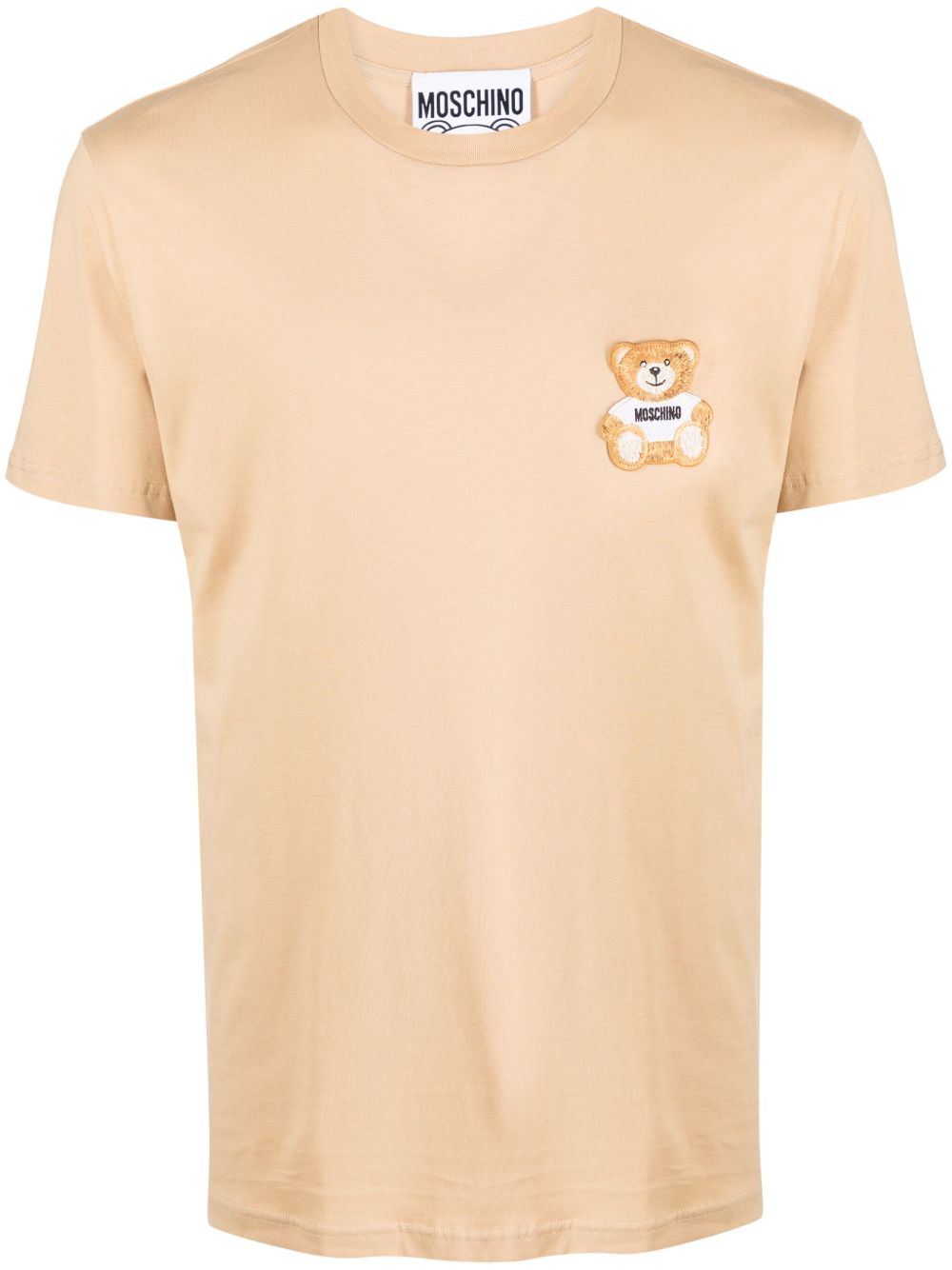 Moschino logo贴花T恤 - 中性色