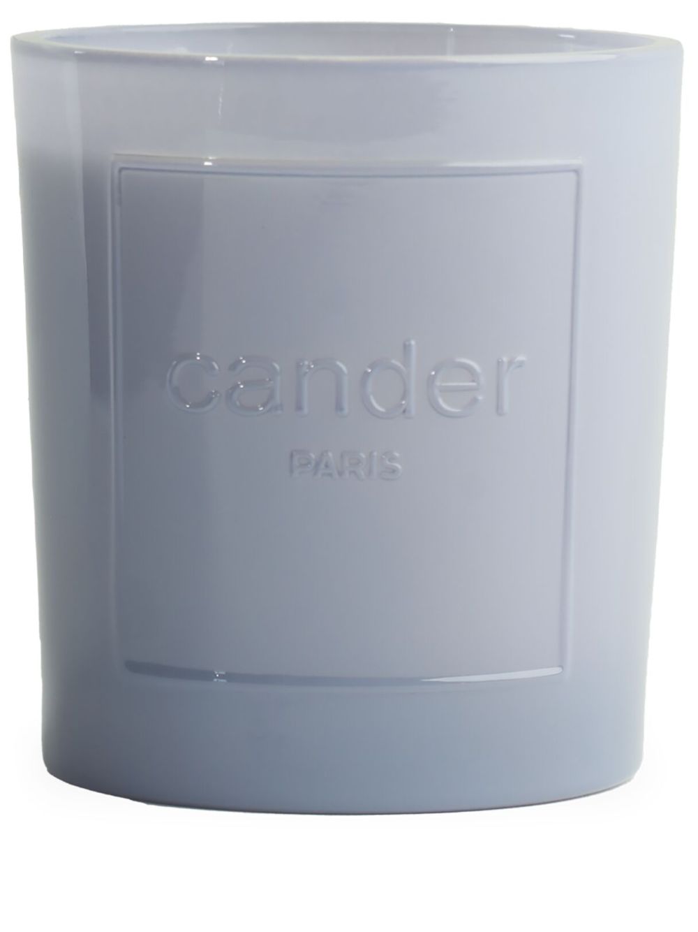 Cander California logo压纹蜡烛 - 蓝色