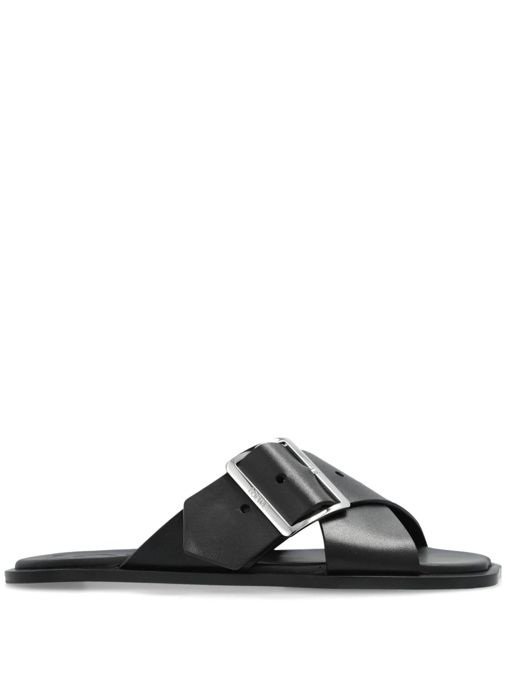 LOEWE Petal Belt 凉鞋 - 黑色
