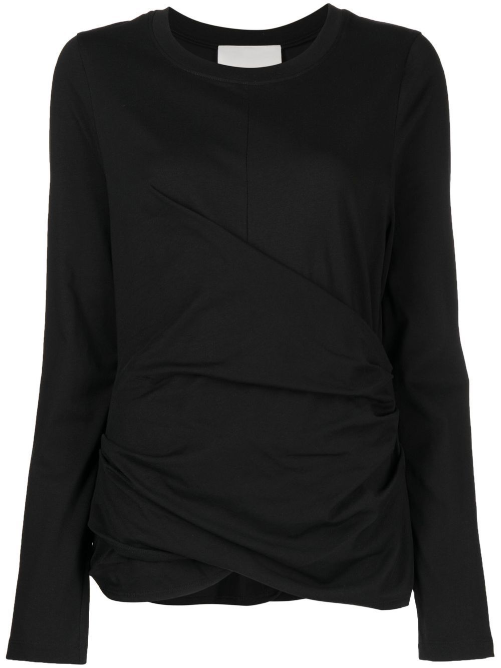 3.1 Phillip Lim 环绕式T恤 - 黑色