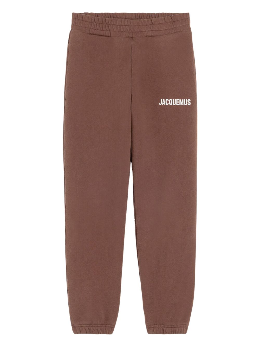 JACQUEMUS L'ENFANT logo印花运动裤 - 褐色