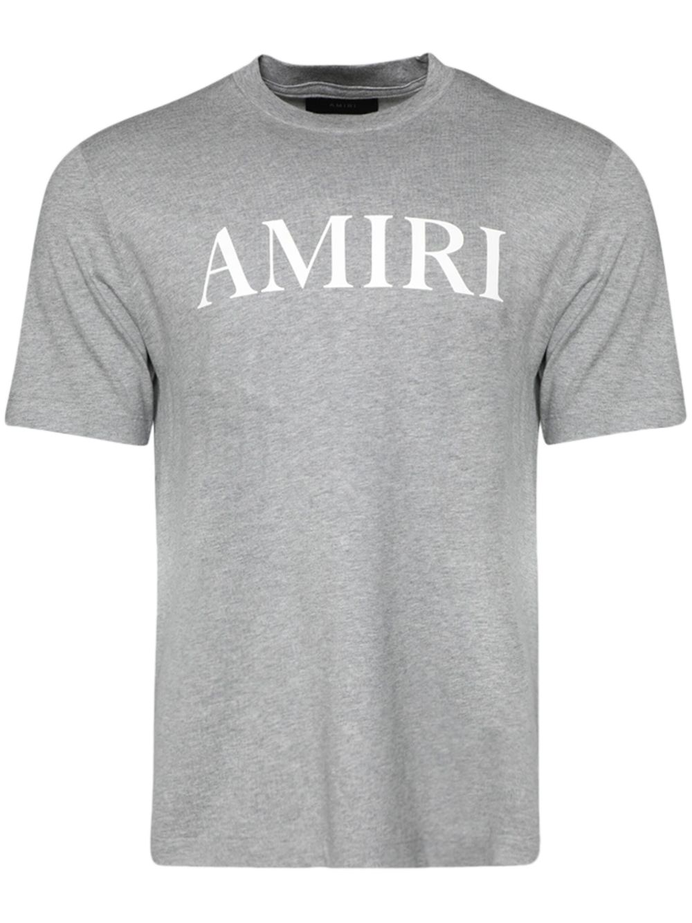 AMIRI logo印花棉T恤 - 灰色