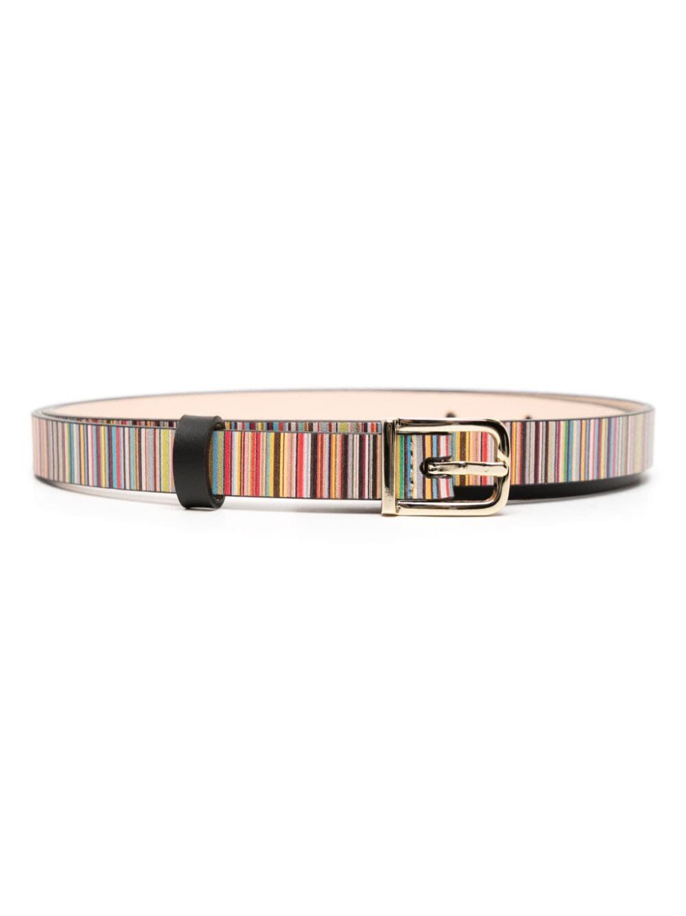Paul Smith 女士细款标志性条纹腰带