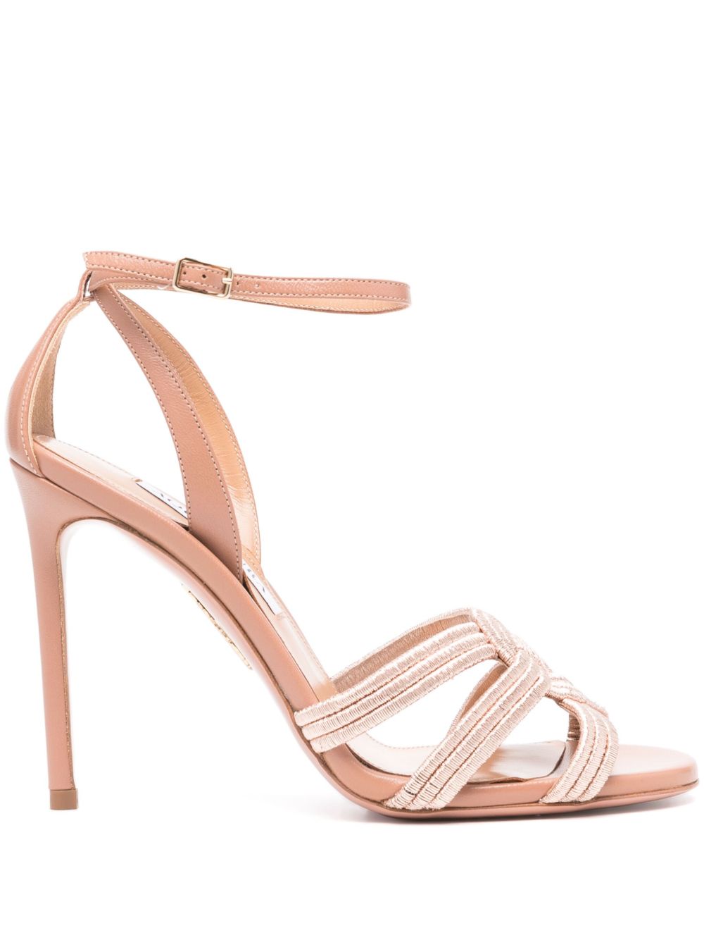 Aquazzura Felix 凉鞋（10.5厘米） - 粉色
