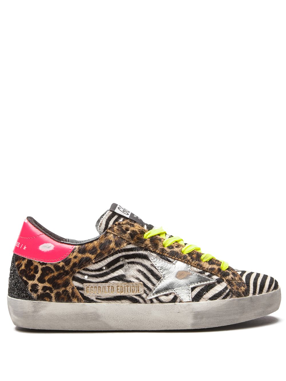 Golden Goose Super-Star 低帮运动鞋 - 黑色