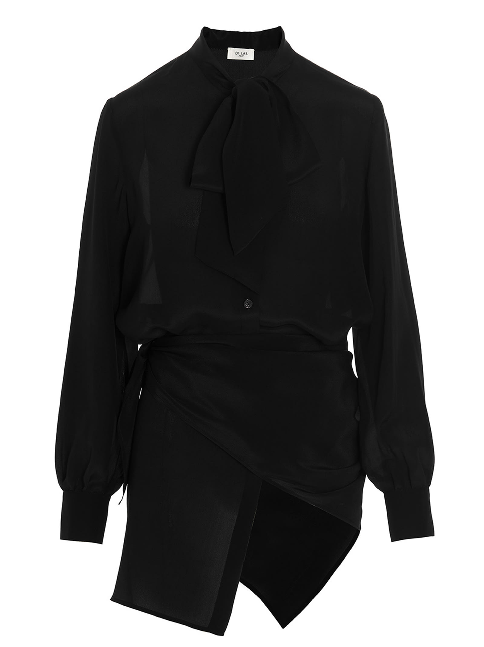 Di. La3 Pari' Asymmetric Shirt