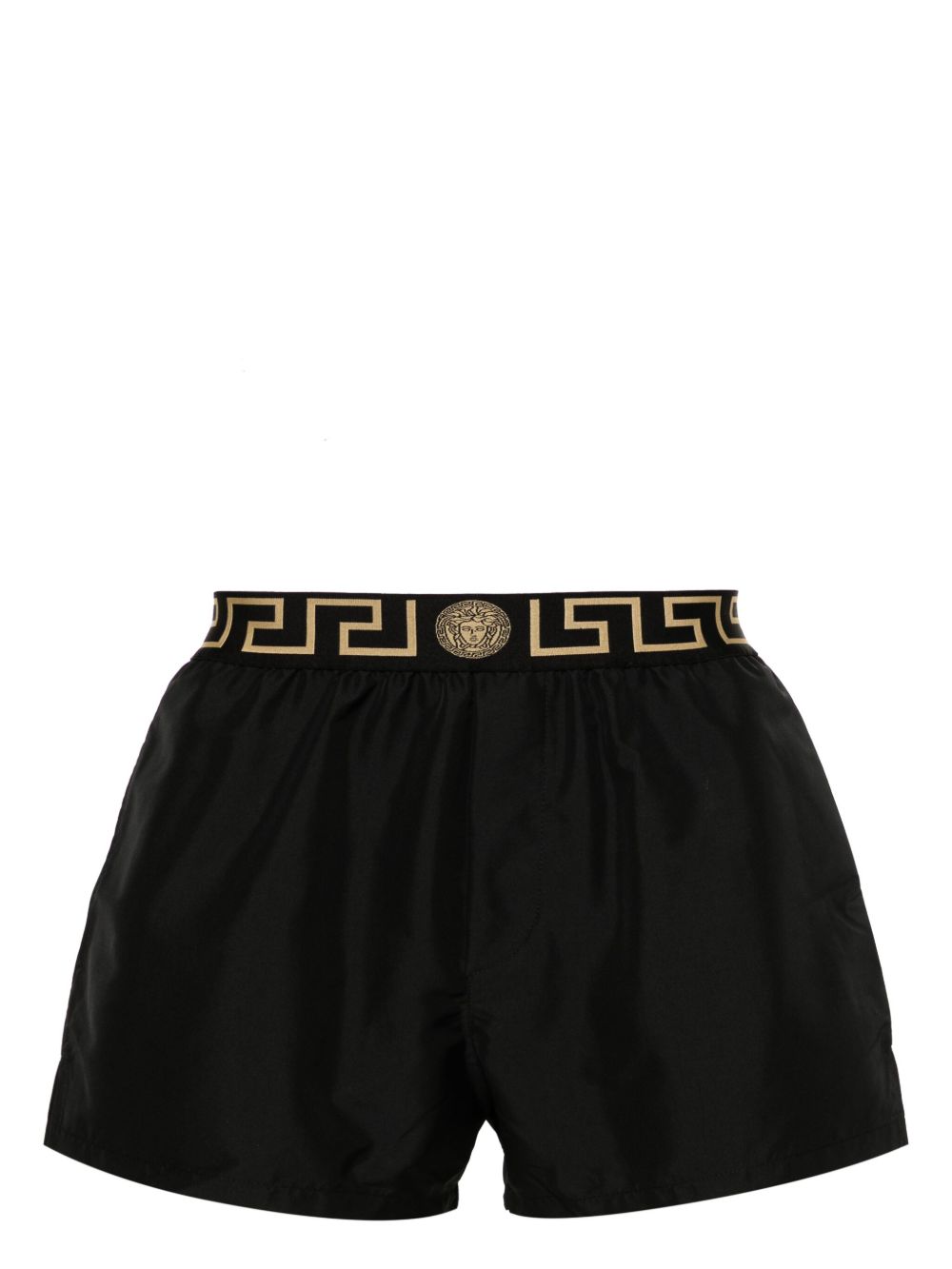 Versace Greca Border 泳裤 - 黑色