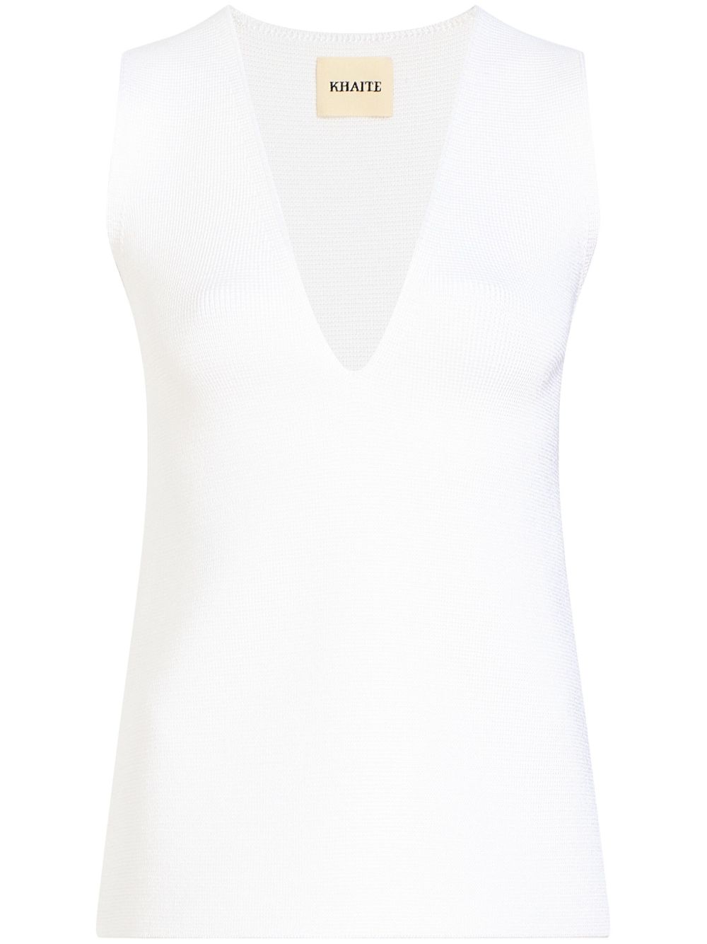 KHAITE Heidi tank top - 白色